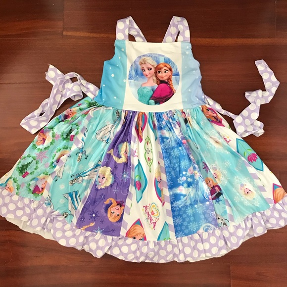 Frozen Elsa Anna twirl dress - Picture 2 of 8